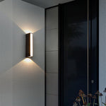 Modern Waterproof Black LED Outdoor Wall Light for Patios