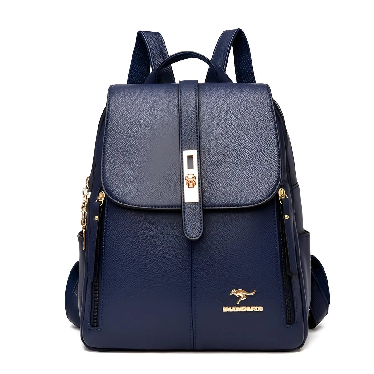Luxurious and High-Quality Leather Women's Backpack Handbag