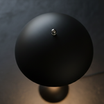 Scandinavian Design Lamp with Flower Glow