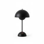 Scandinavian Design Lamp with Flower Glow