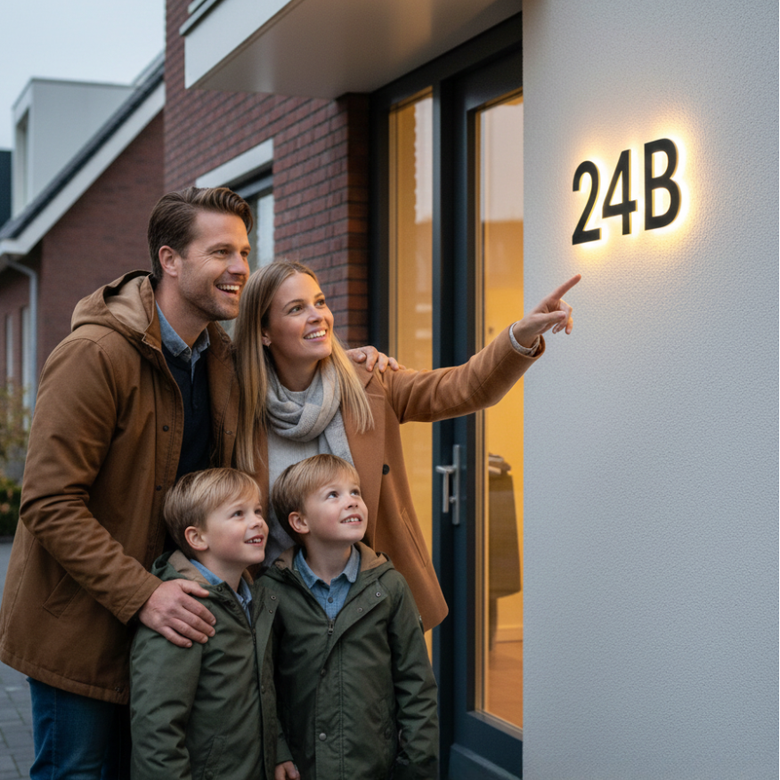 LED House Number - Waterproof for Outdoor Use | Buy 1 Get 1 FREE