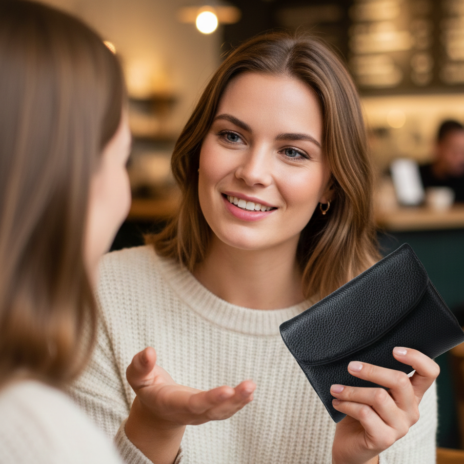 Elegant RFID Leather Wallet | 50% DISCOUNT