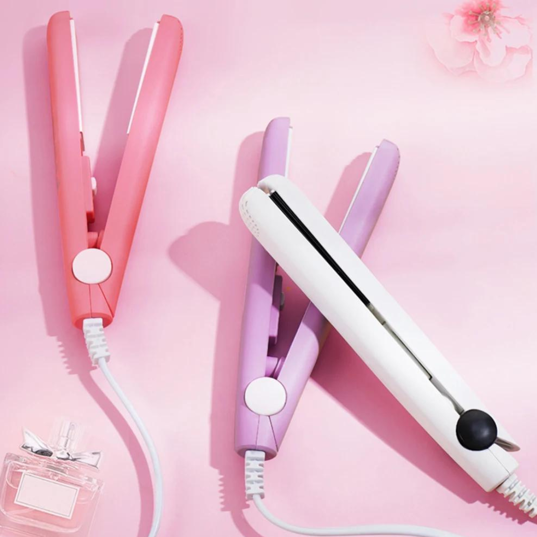 Ceramic Mini Curling Iron and Straightener