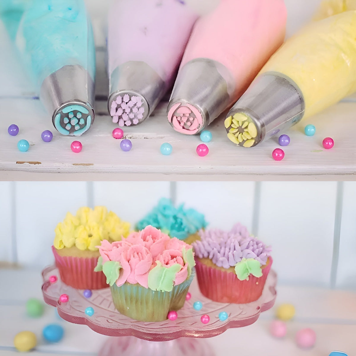 22-Piece Cake Decoration Set - Effortlessly Stunning Designs for Any Occasion | 50% DISCOUNT
