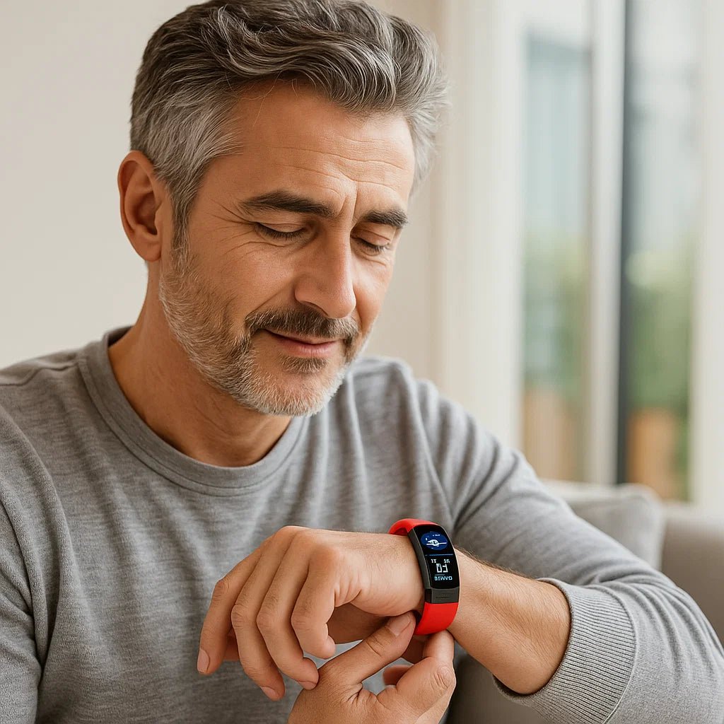 Smartwatch with ECG, Blood Pressure, and Sleep Monitoring