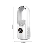 Bladeless Portable Air Cooler | Ultra-Quiet, Ergonomic Design Perfect for Home and Office Use