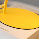 Contemporary Rotating Table Lamp – Gentle Illumination for Work and Relaxation
