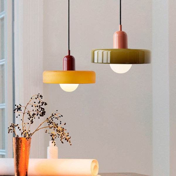 Adjustable Glass Pendant Light – Perfect for Dining and Living Room Illumination
