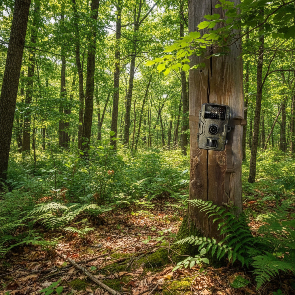 12 MP Night Vision Wildlife Camera with 1080P HD Video