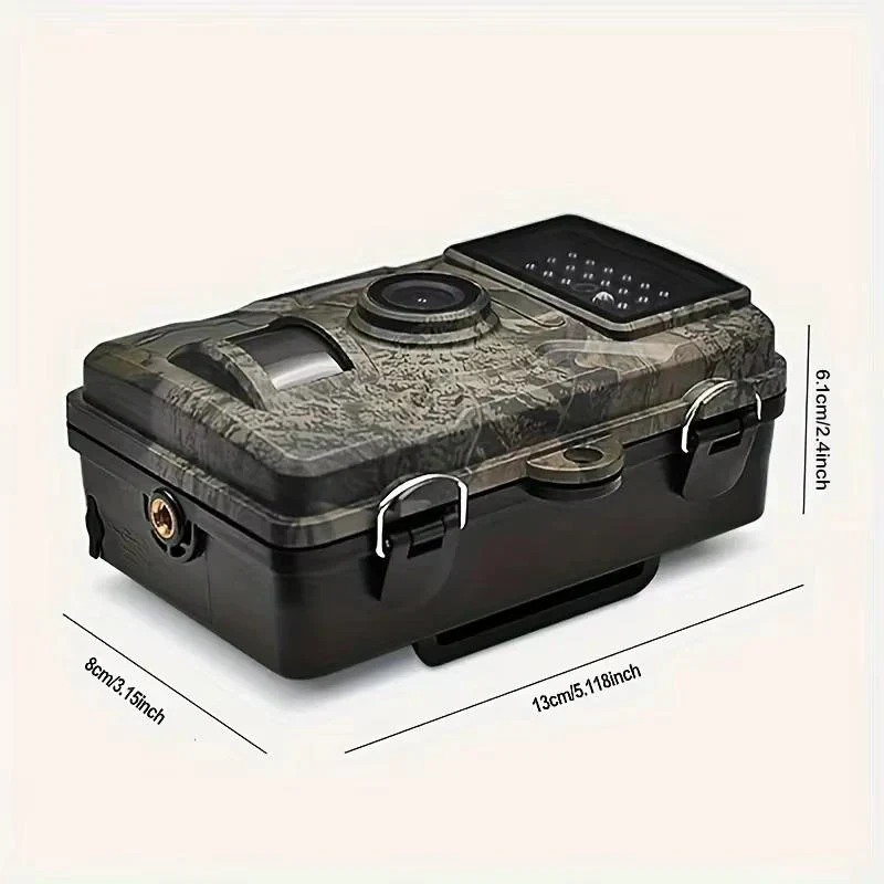 12 MP Night Vision Wildlife Camera with 1080P HD Video