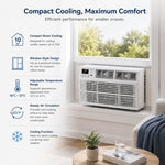 Smart Cooling Quiet Room Air Conditioner Window Unit