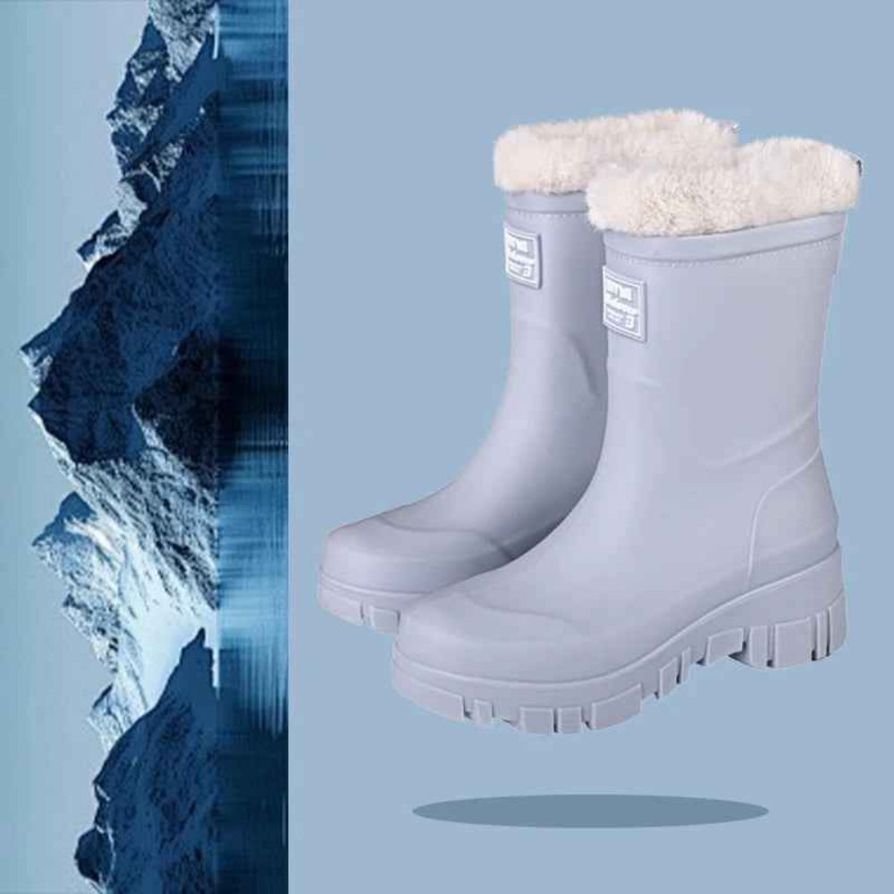 Women's Waterproof Thermal Winter Boots - Non-Slip Outdoor Footwear