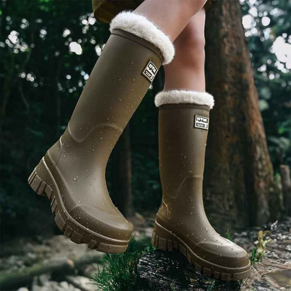 Women's Waterproof Thermal Winter Boots - Non-Slip Outdoor Footwear