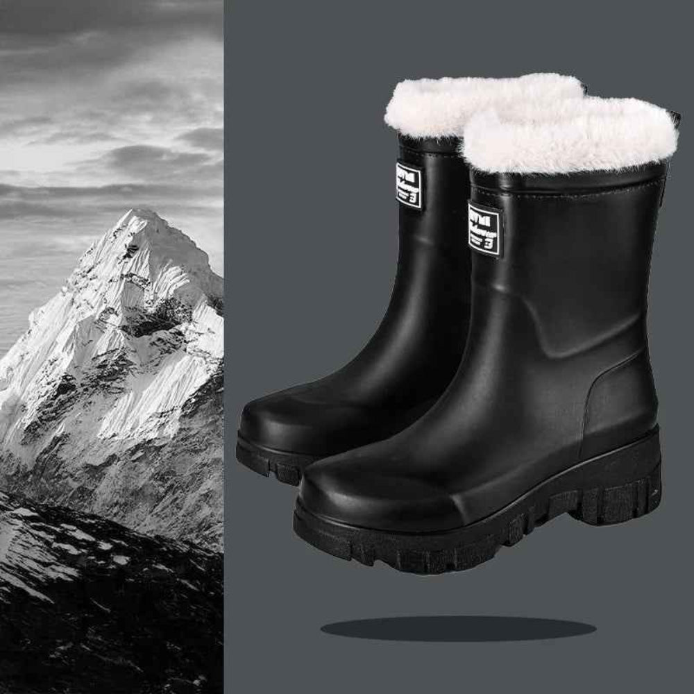 Women's Waterproof Thermal Winter Boots - Non-Slip Outdoor Footwear