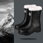 Women's Waterproof Thermal Winter Boots - Non-Slip Outdoor Footwear