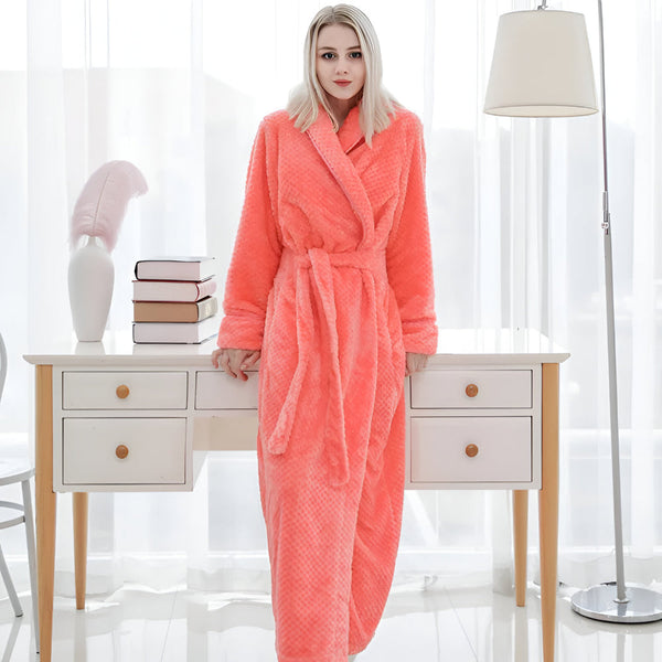 Women's Indoor Bathrobe for Home Lounge Wear