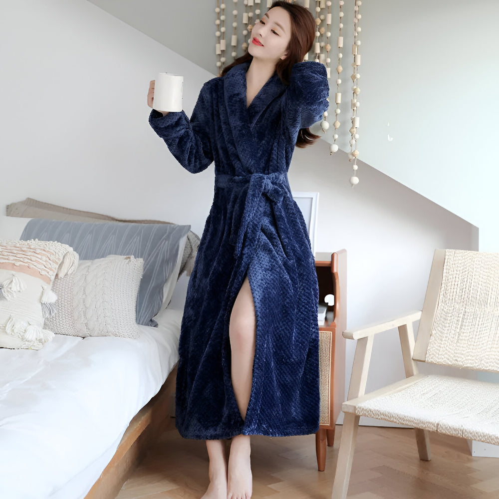 Women's Indoor Bathrobe for Home Lounge Wear