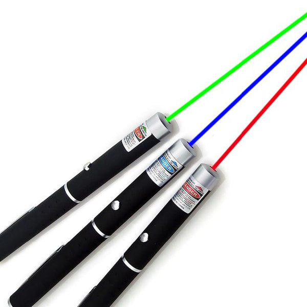 High-Performance Laser Pointer with Multiple Colors – Red, Green, Blue-Purple