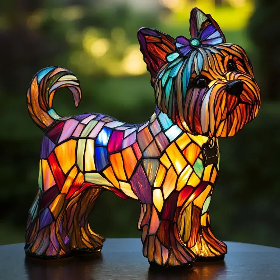 Handcrafted Dog Motif Lamp – Stylish Lighting for Dog Lovers