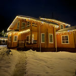 Outdoor Waterproof Warm White LED Light Curtain