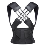 Posture Correction Belt | Instant Back & Shoulder Support | Black