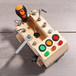Interactive Busy Board for Fine Motor Skills Development