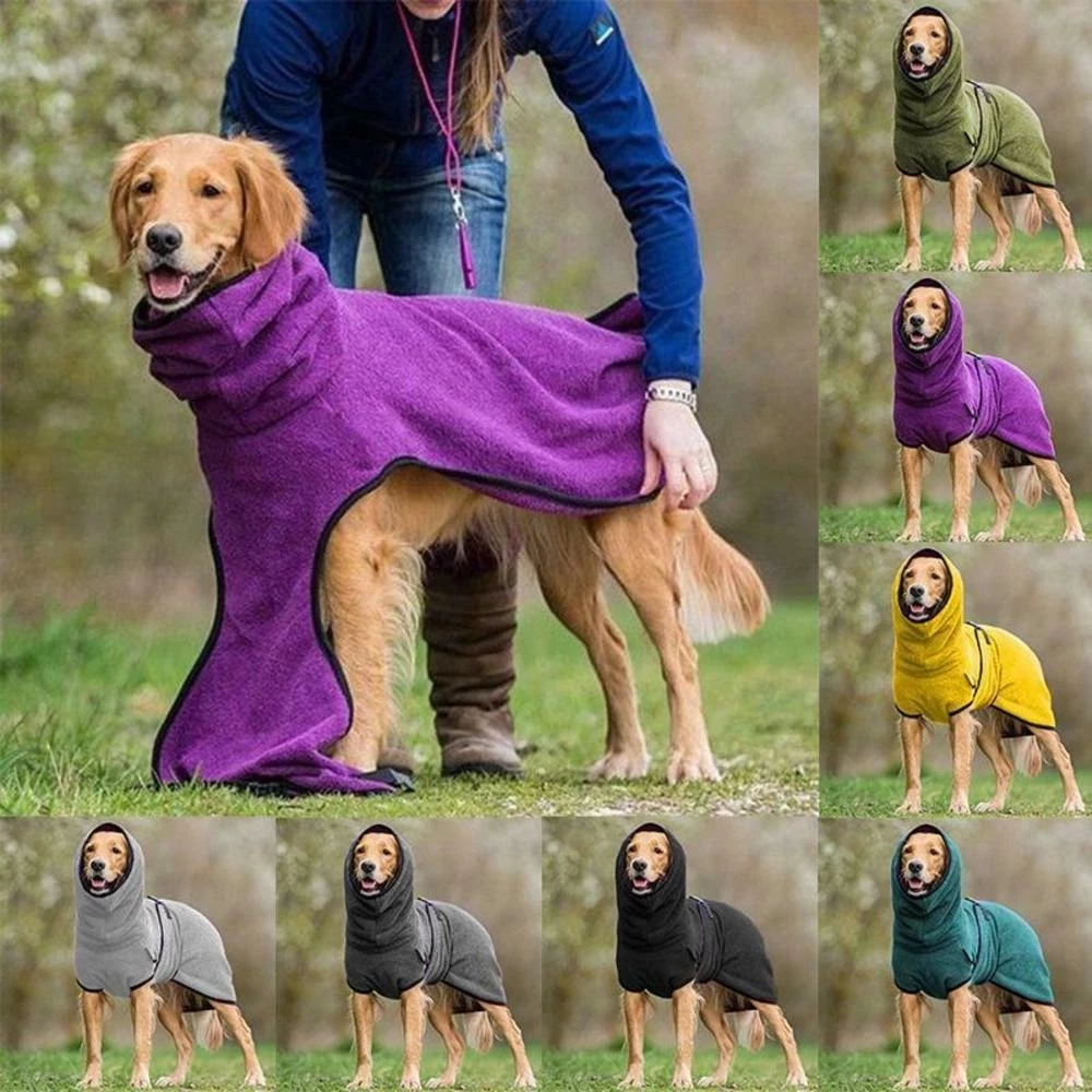 Customizable Pet Bathrobe