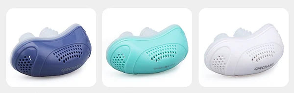Silent, Compact Micro-CPAP Anti-Snoring Device