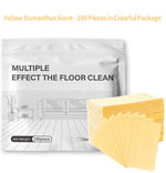 100 Pieces - Floor Cleaning Wipes | Buy 1 Get 2 Free