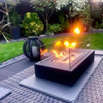 Portable Bioethanol Table Fireplace for a Stylish Flame Ambiance