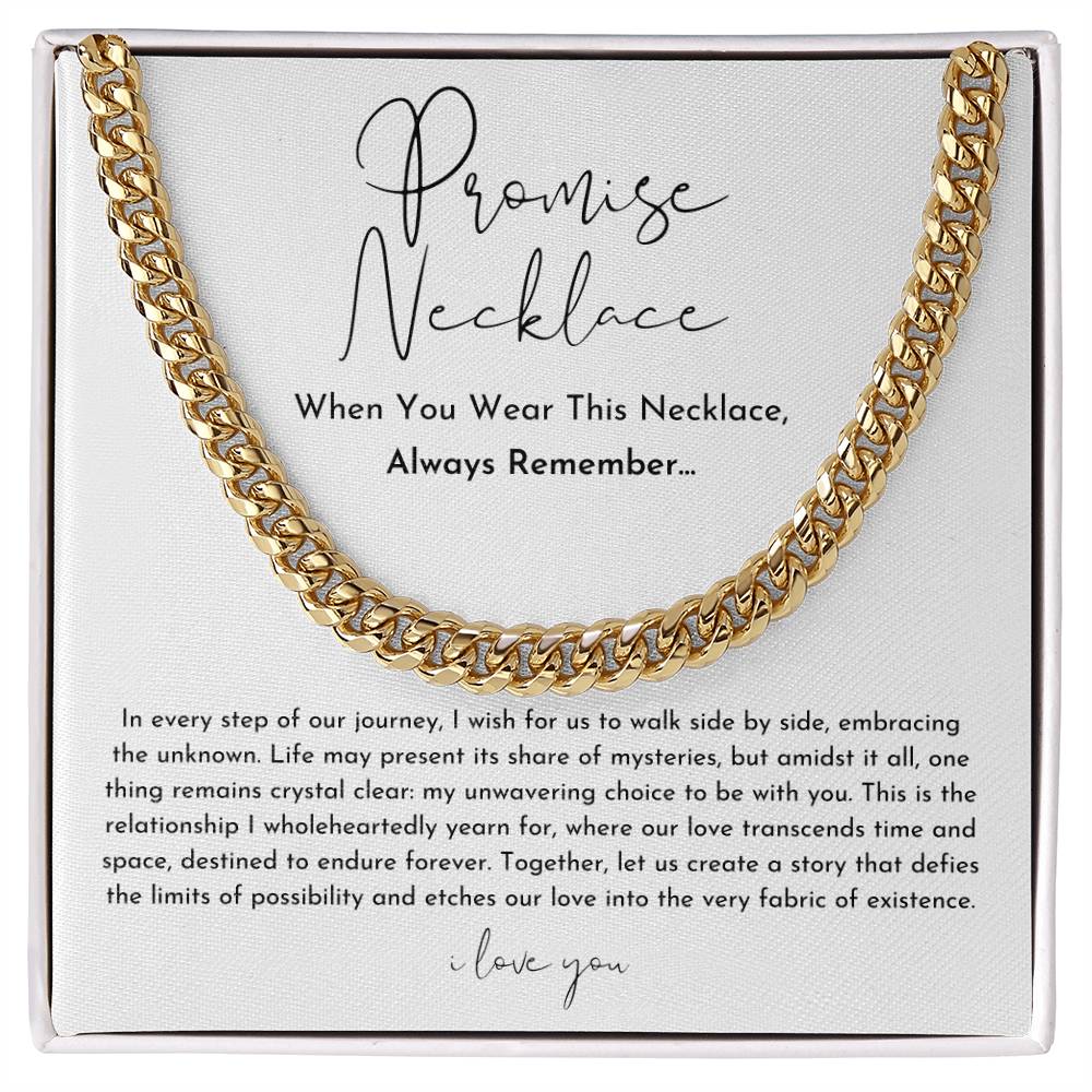 Promise Pendant Necklace