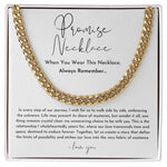 Promise Pendant Necklace