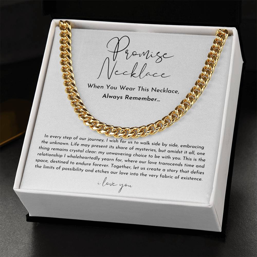 Promise Pendant Necklace