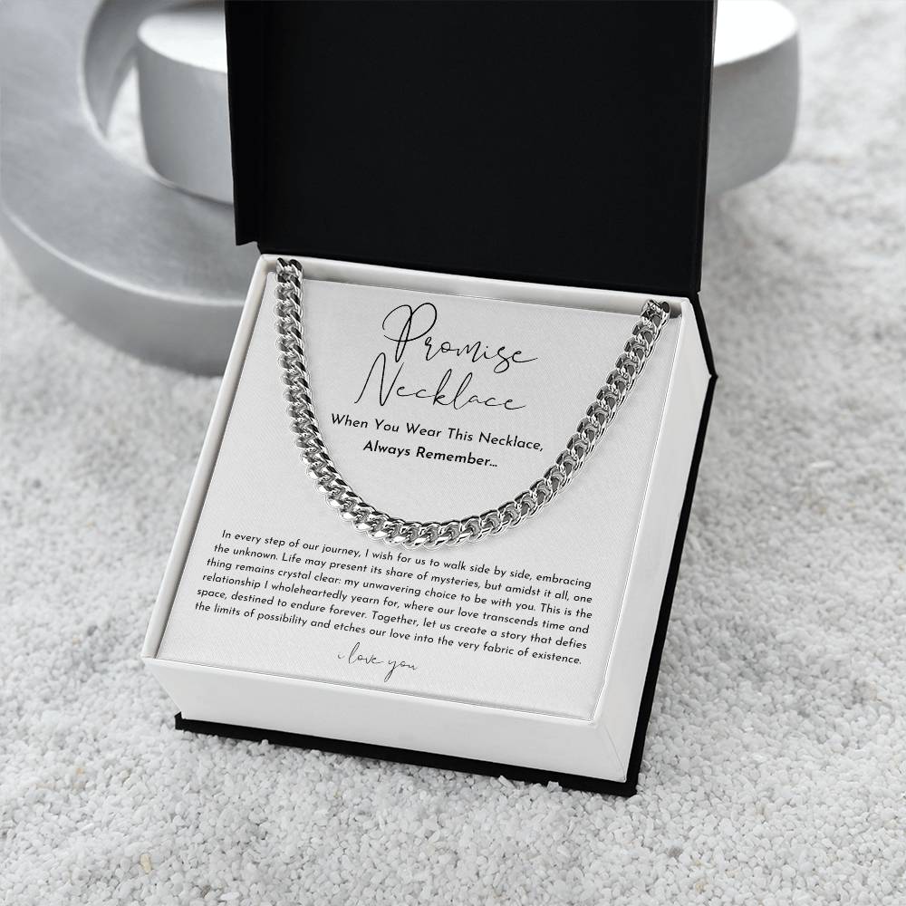 Promise Pendant Necklace