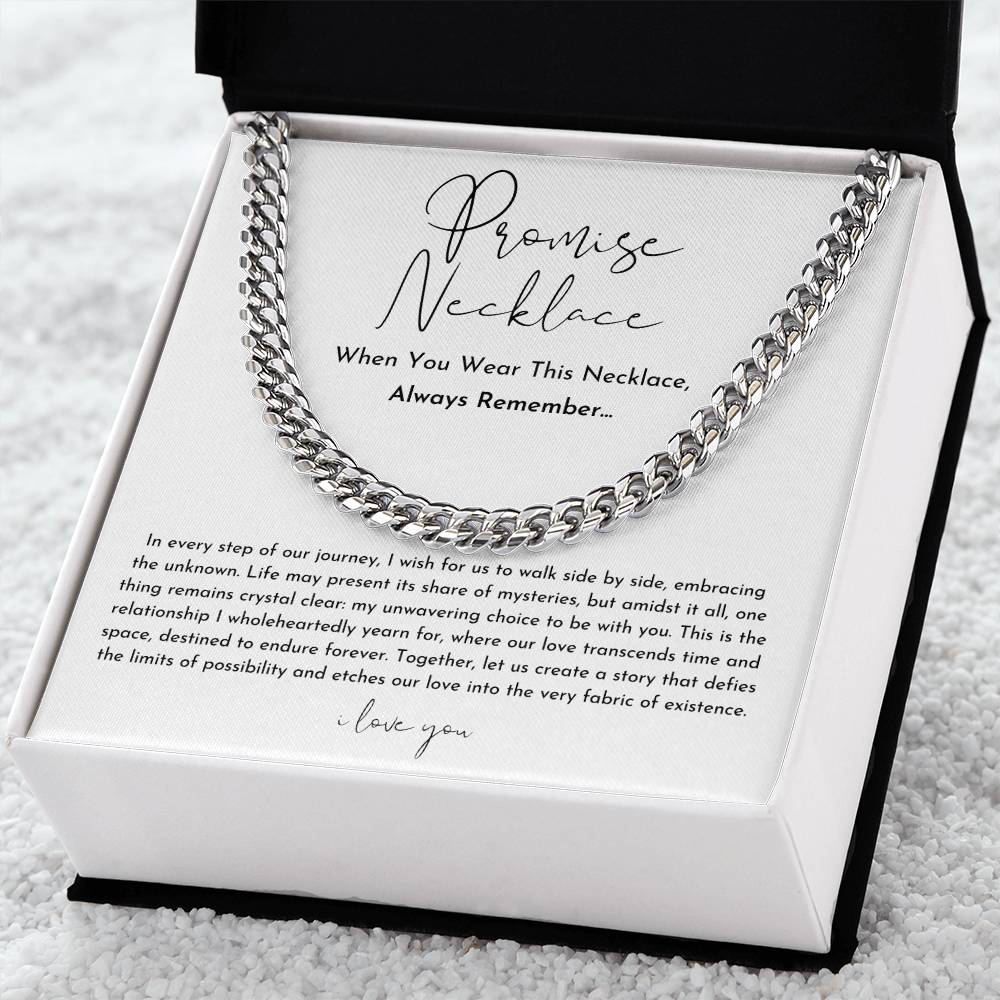 Promise Pendant Necklace