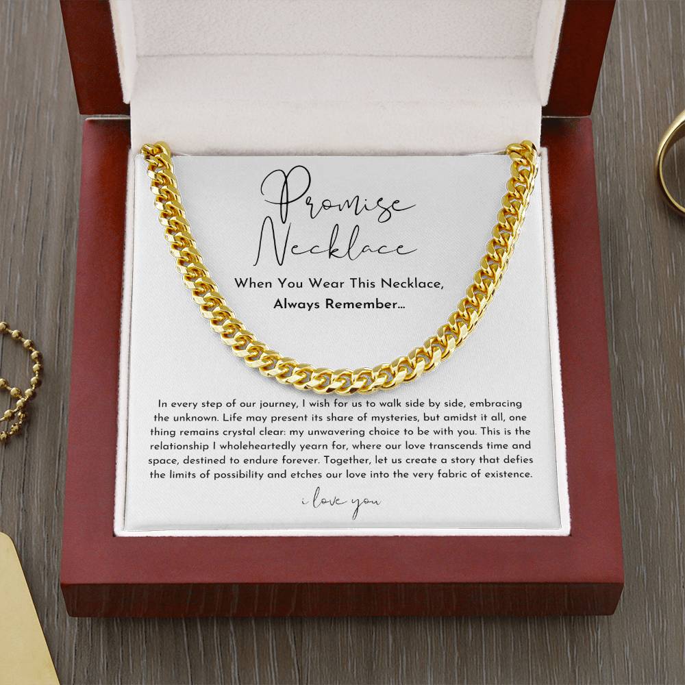 Promise Pendant Necklace