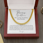 Promise Pendant Necklace