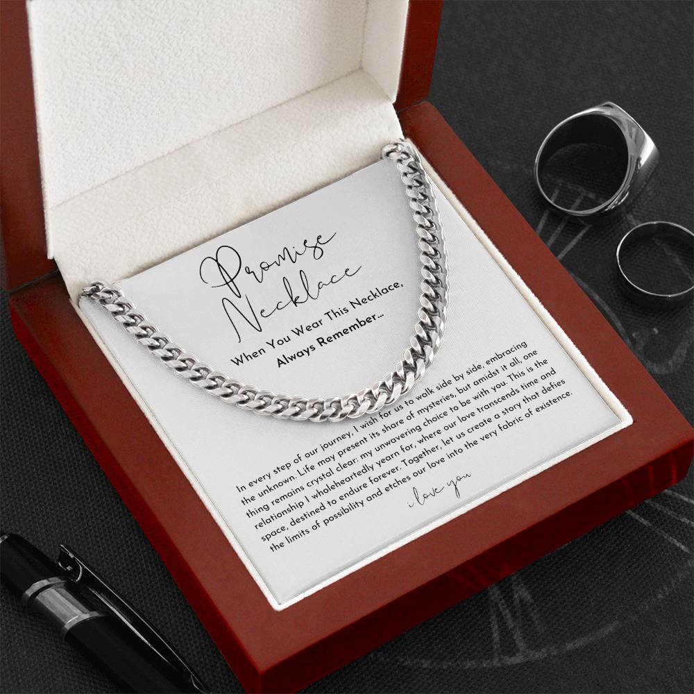 Promise Pendant Necklace