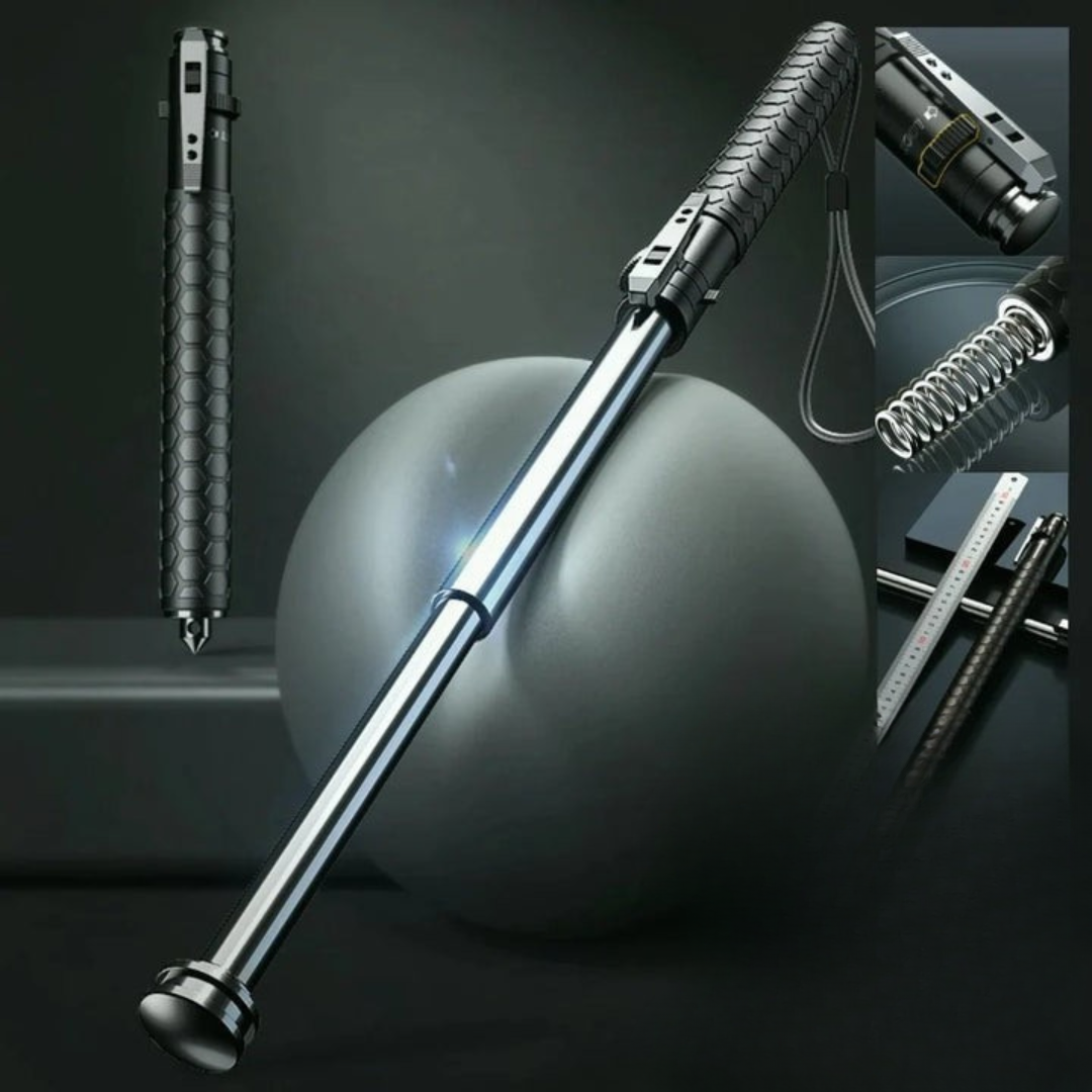 Collapsible Safety Stick for Urban Protection & Hiking