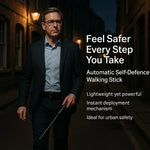 Collapsible Safety Stick for Urban Protection & Hiking