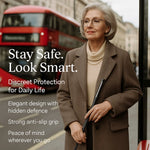 Collapsible Safety Stick for Urban Protection & Hiking