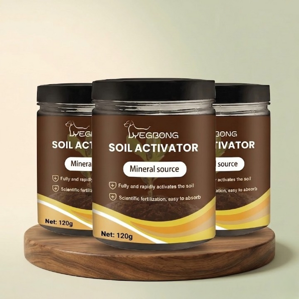 Water-Soluble Plant Soil Activator – pH-Regulating Formula for All Plants (Set of 3)