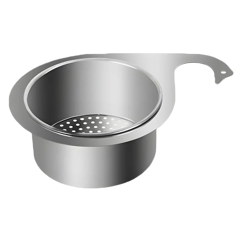 Swan-Shaped Stainless Steel Colander