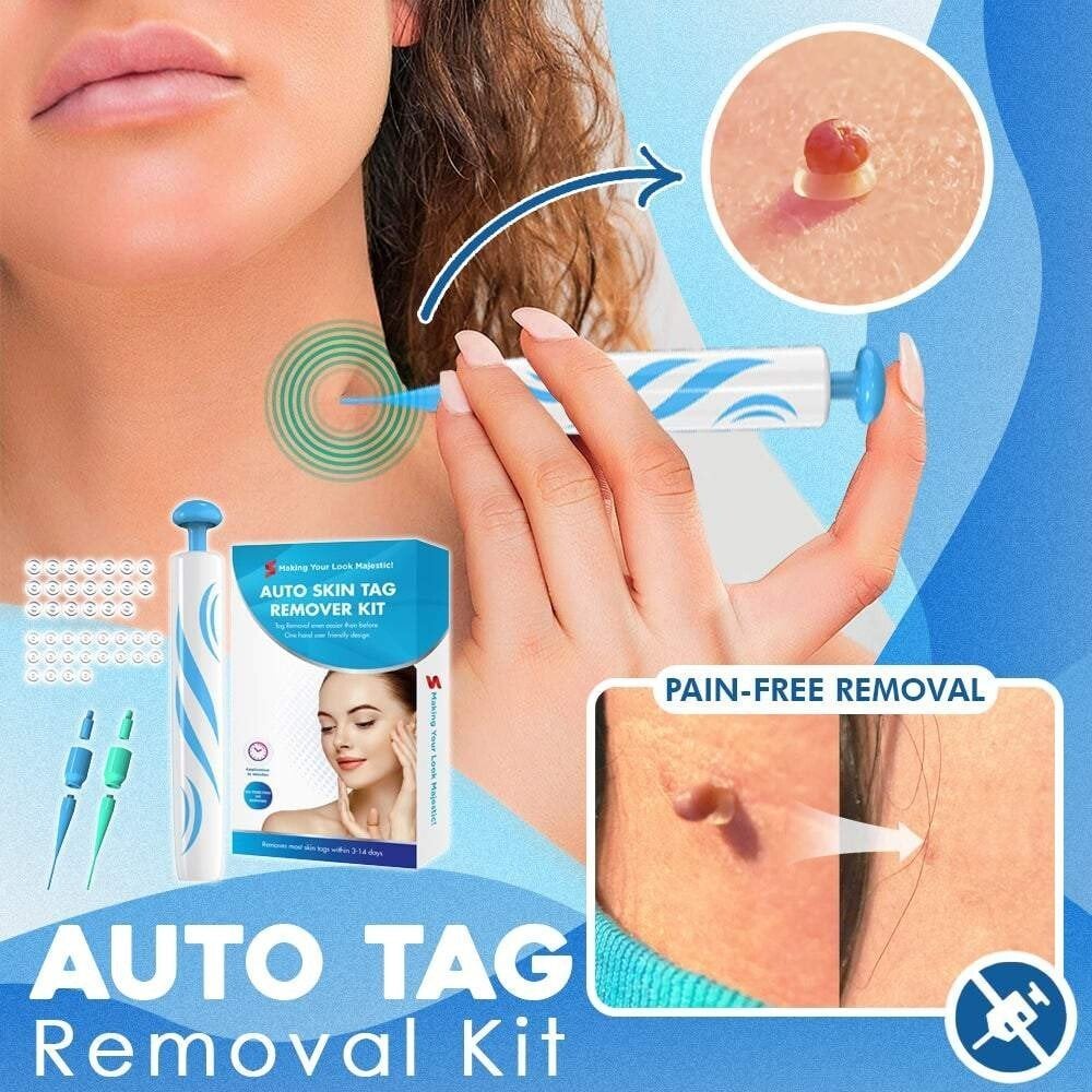 Auto-Tag Removal Kit | Pain-Free Application | Achieve Smooth & Even Skin