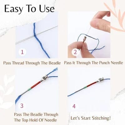 Handicraft Sewing Needle Set | Precision Sewing & Embroidery Needles for Accurate Stitches | Versatile Sewing Accessories for Beginners & Professionals
