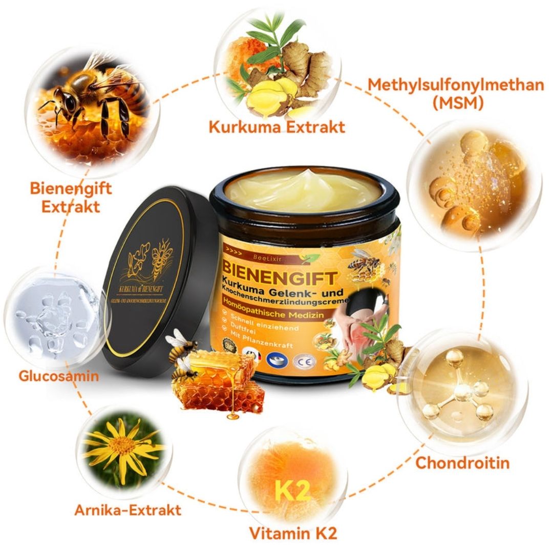 Buy One Get One Free | Bee Venom Cream | Ointment with Bee Venom, Hyaluronic Acid & Collagen