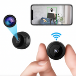 Compact Wi-Fi Security Camera with Night Vision