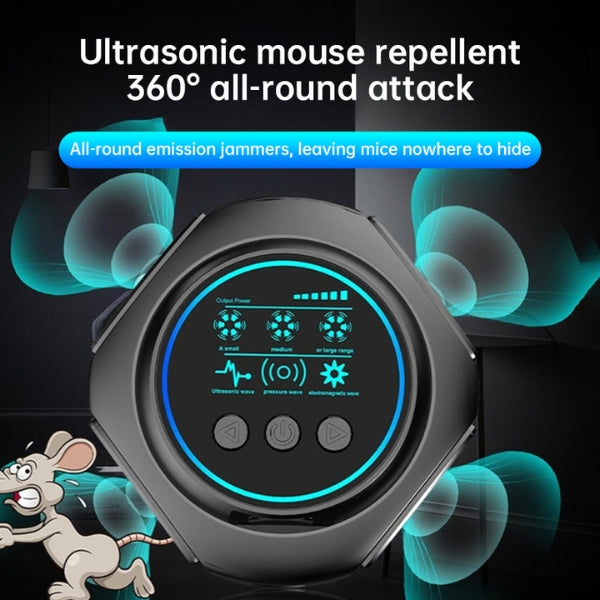 360-Degree Ultrasonic Insect Repeller for Comprehensive Pest Defense