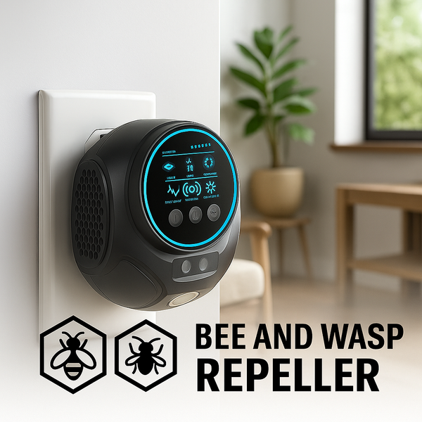 360-Degree Ultrasonic Insect Repeller for Comprehensive Pest Defense