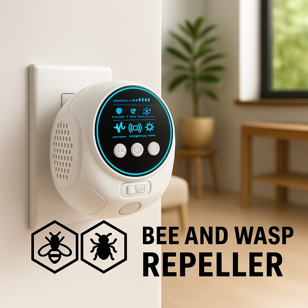 360-Degree Ultrasonic Insect Repeller for Comprehensive Pest Defense